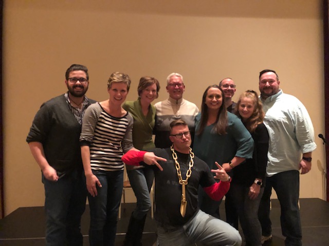 Shovel City Improv - Full Group after first show - 10-26-18